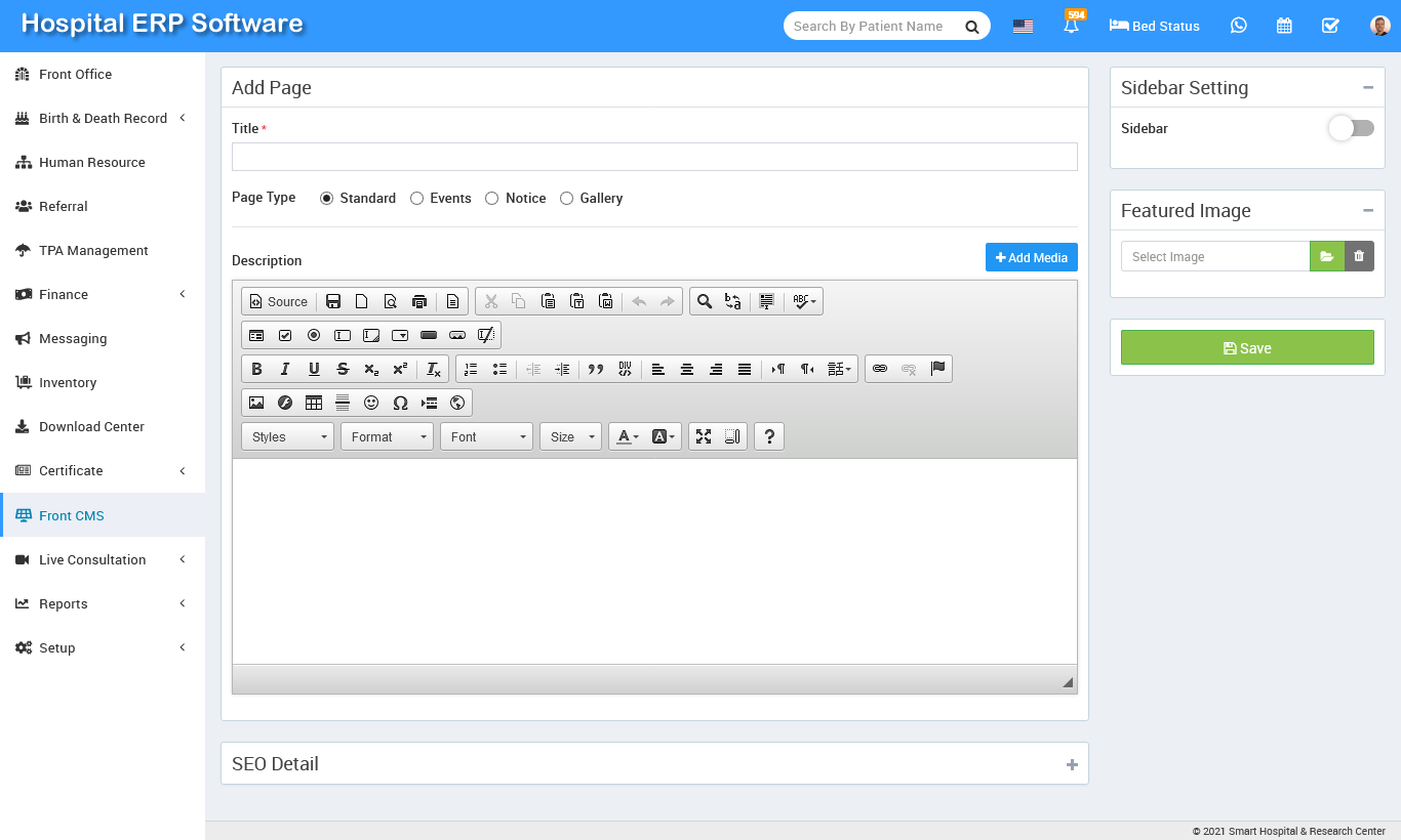 add pages